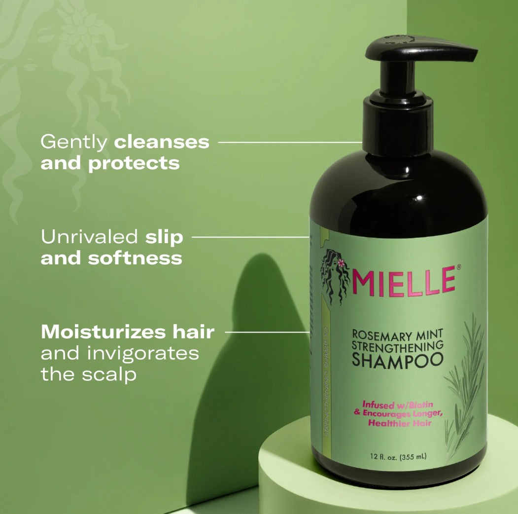 Mielle Rosemary Mint Strengthening Shampoo 355ml