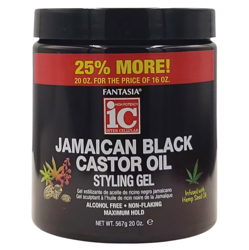 Fantasia IC Jamaican Black Castor Oil Styling Gel 567g