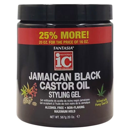 Fantasia IC Jamaican Black Castor Oil Styling Gel 567g