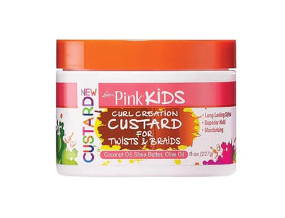 Lusters Pink Kids Curl Creation Custard For Twists & Braids 227g