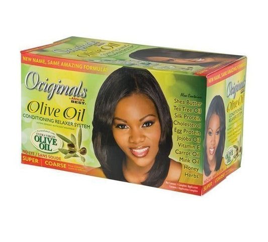 Organics Africa's Best Olive Oil Conditioning Relaxer System