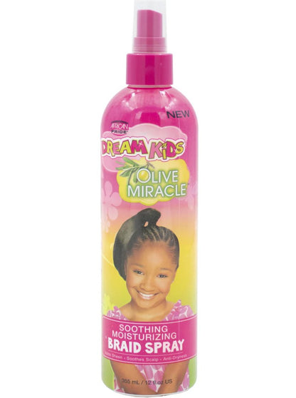 African Pride Dream Kids Soothing Moisturising Braid Spray 355ml