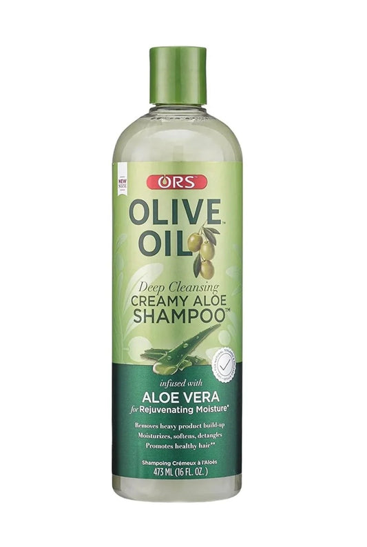 ORS Olive Oil Deep Cleansing Creamy Aloe Shampoo 473ml