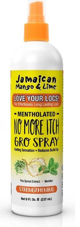 Jamaican Mango & Lime Mentholated No More Itch Gro Spray 473ml