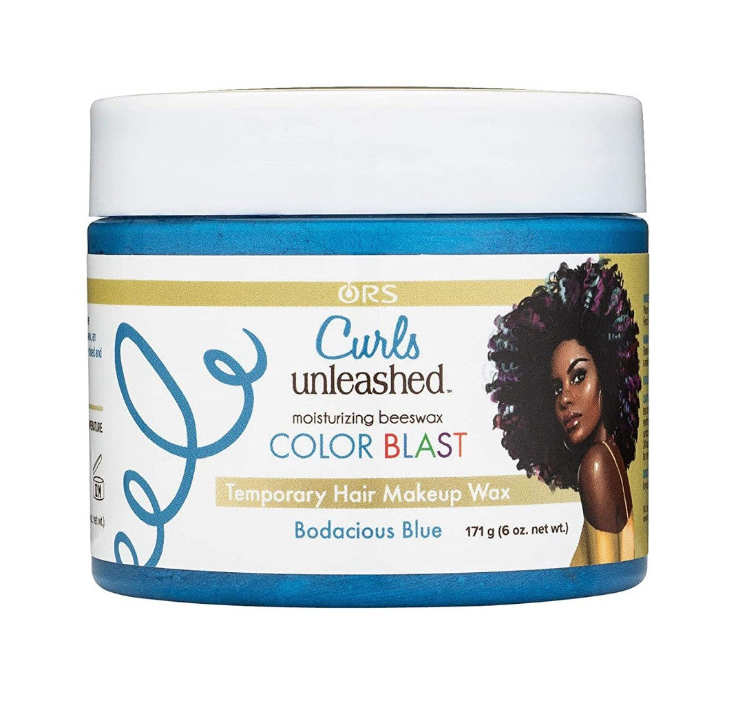 ORS Curls Unleashed Color Blast Temporary Hair Makeup Wax - Bodacious Blue
