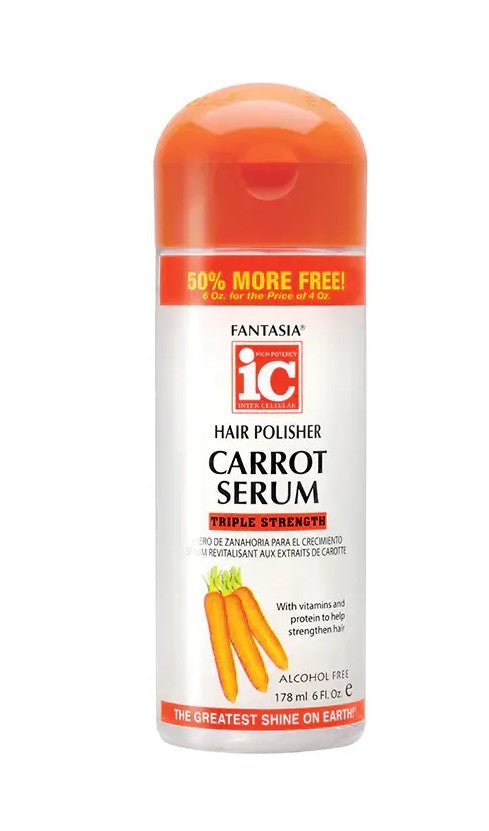 Fantasia IC Hair Polisher Carrot Growth Serum Triple Strength 178ml