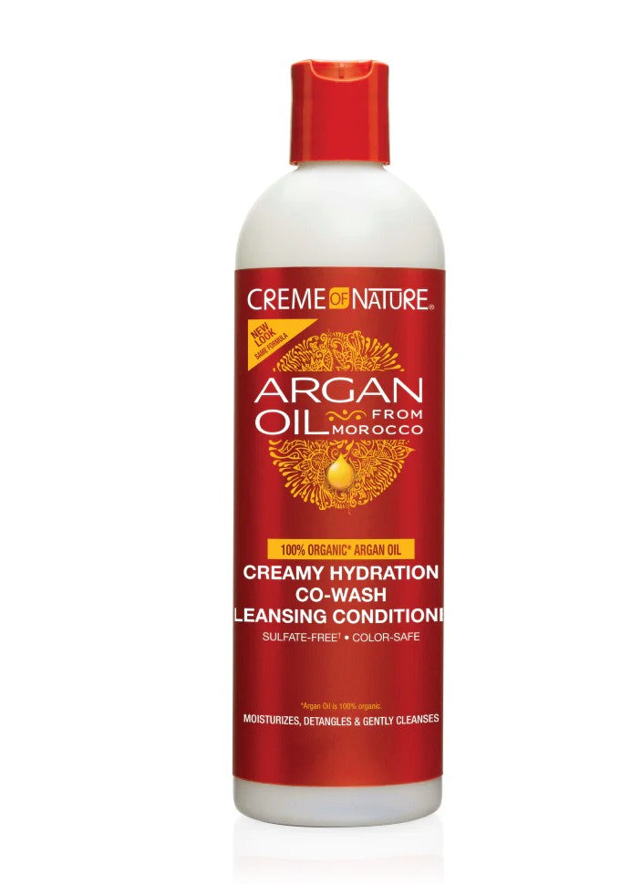 Creme of Nature Argan Oil Creamy Hydration Co-Wash Cleansing Conditioner 354ml