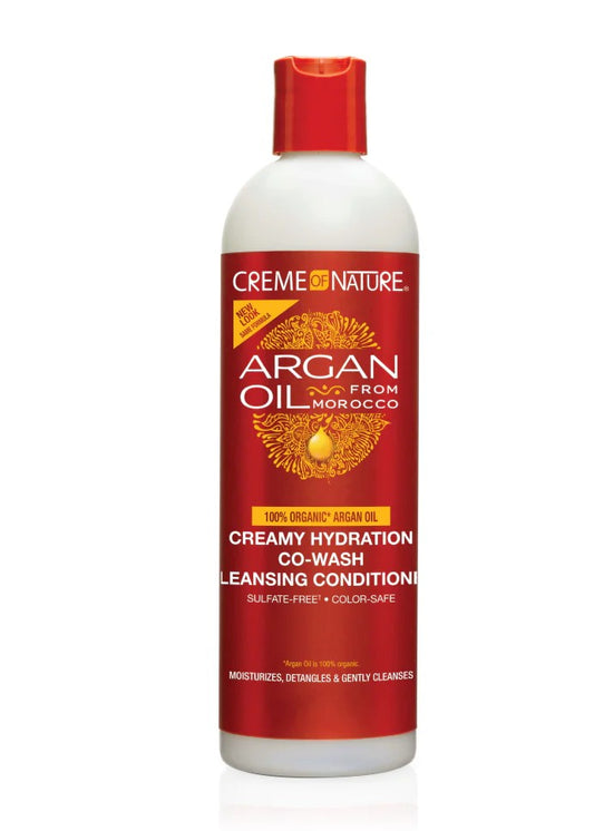 Creme of Nature Argan Oil Creamy Hydration Co-Wash Cleansing Conditioner 354ml