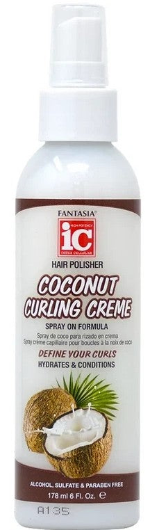 Fantasia IC Coconut Curling Creme Spray on Formula 178ml
