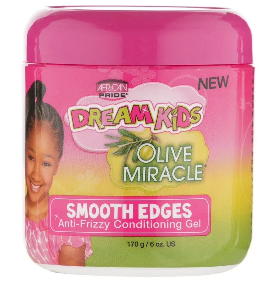 African Pride Dream Kids Olive Miracle Smooth Edges Conditioning Gel 170g