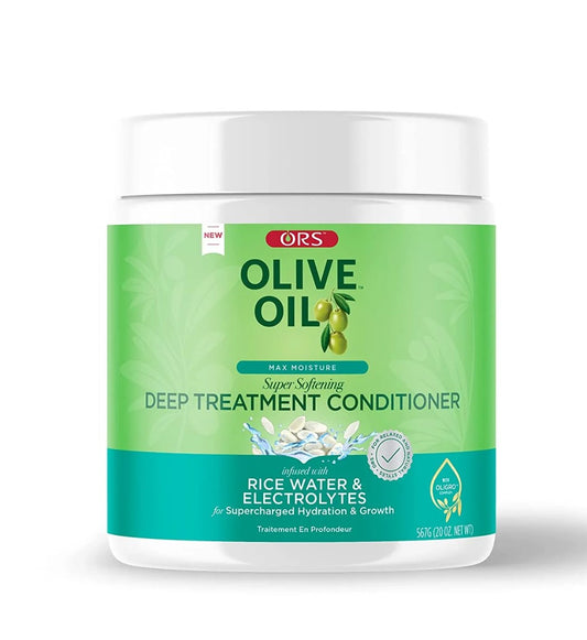 ORS Olive Oil Deep Treatment Conditioner With Rice Water & Electrolytes 567g