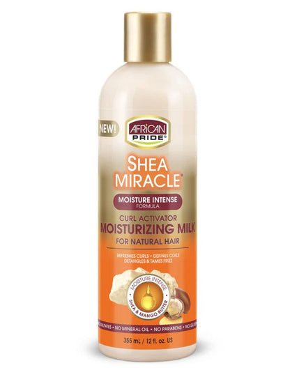 African Pride Shea Miracle Curl Activator Moisturizing Milk 355ml