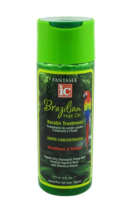 IC Fantasia Brazilian Hair Oil Keratin Treatment Serum 171ml