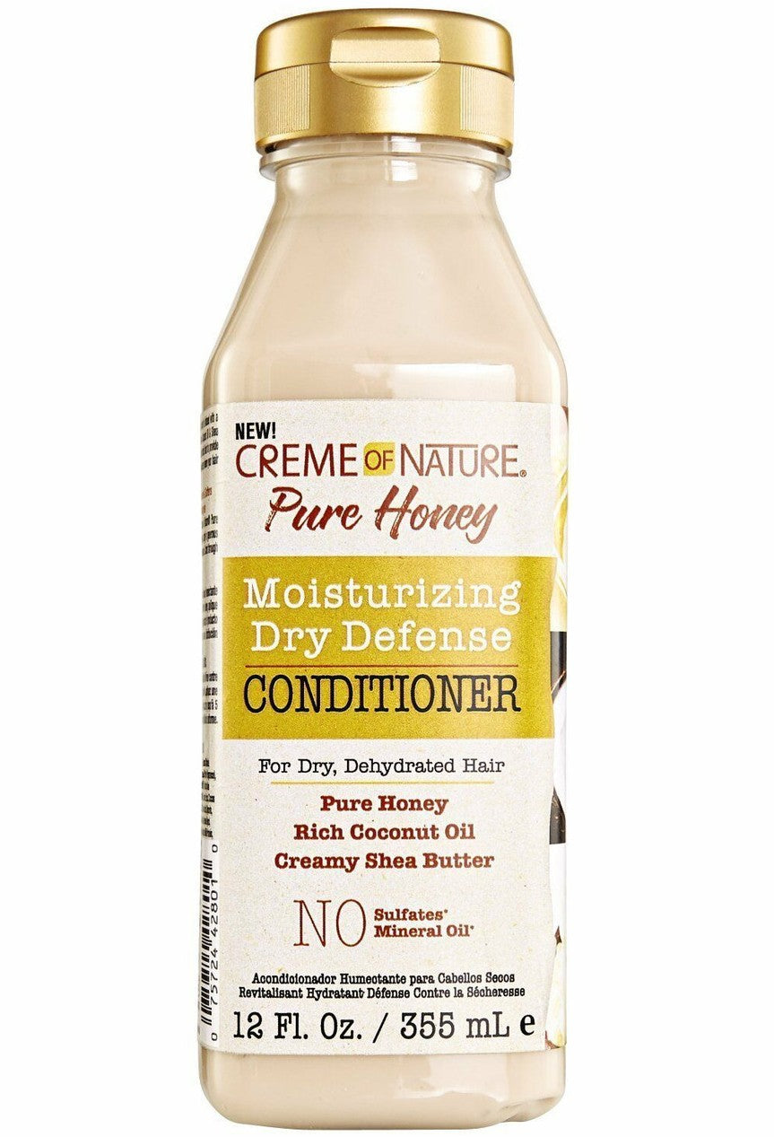 Creme of Nature Pure Honey Moisturising Dry Defense Conditioner 355ml