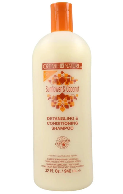 Creme of Nature Sunflower and Coconut Detangling and Conditioning Shampoo 946 ml