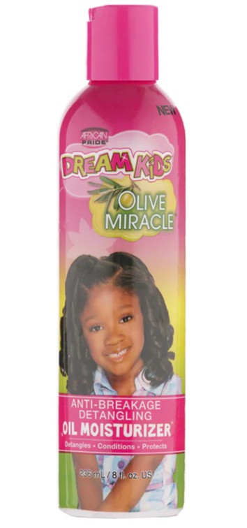 African Pride Dream Kids Olive Miracle Anti-Breakage Detangling Oil Moisturiser 236ml
