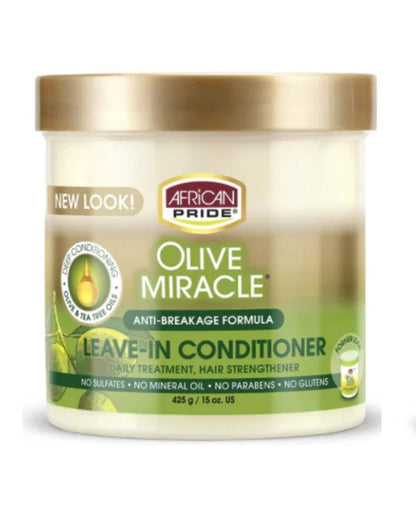 African Pride Olive Miracle Leave-In Conditioner 425g