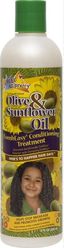 Sof N Free N Pretty Olive and Sunflower Oil Comb Easy Conditioning Treatment