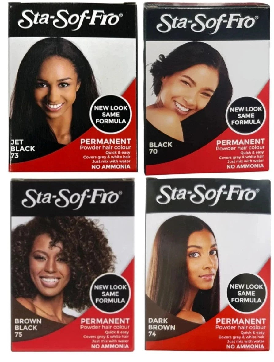 Sta-Sof-Fro Permanent Powder Hair Colour