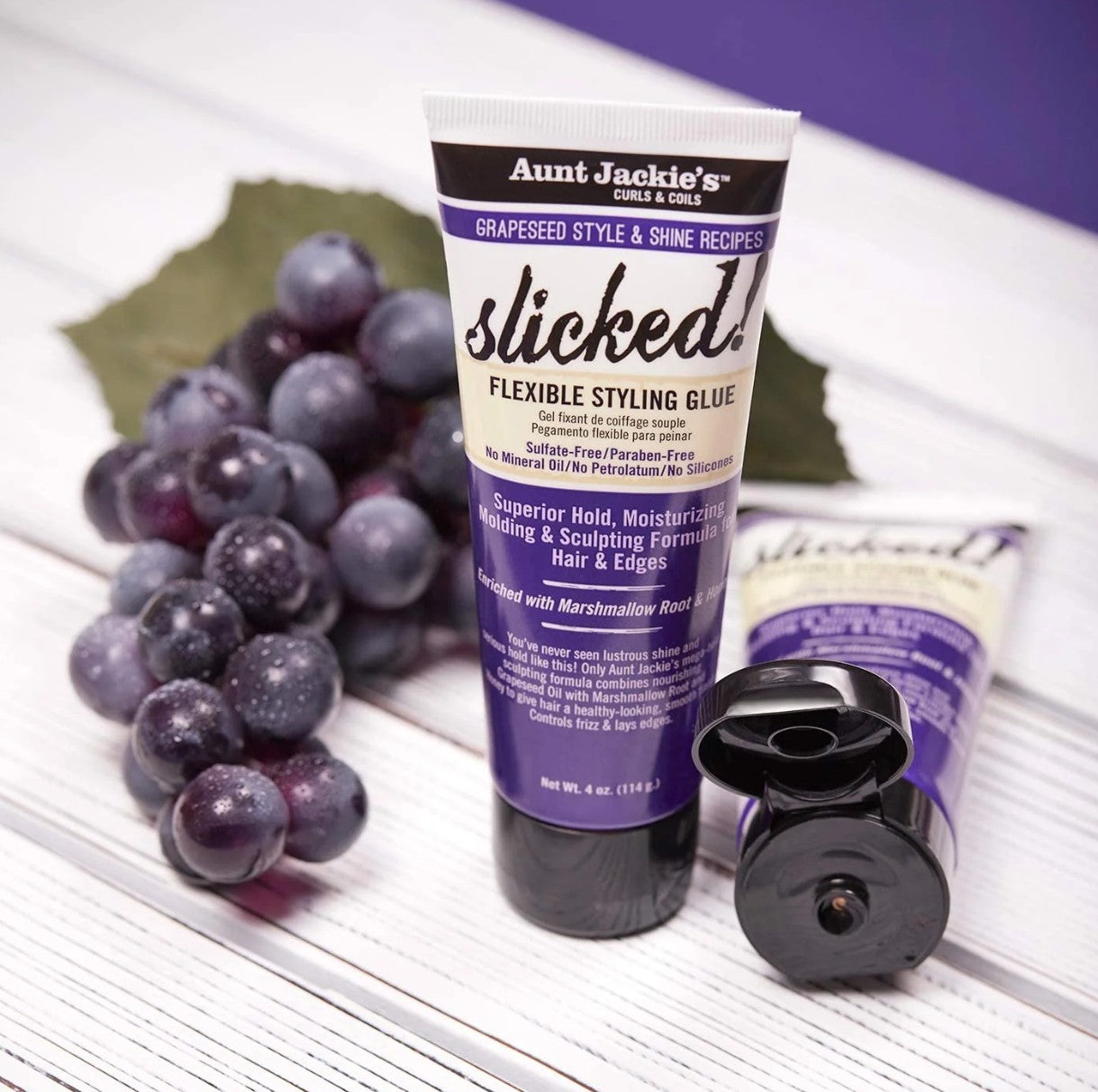 Aunt Jackie's Grapeseed Slicked Flexible Styling Glue