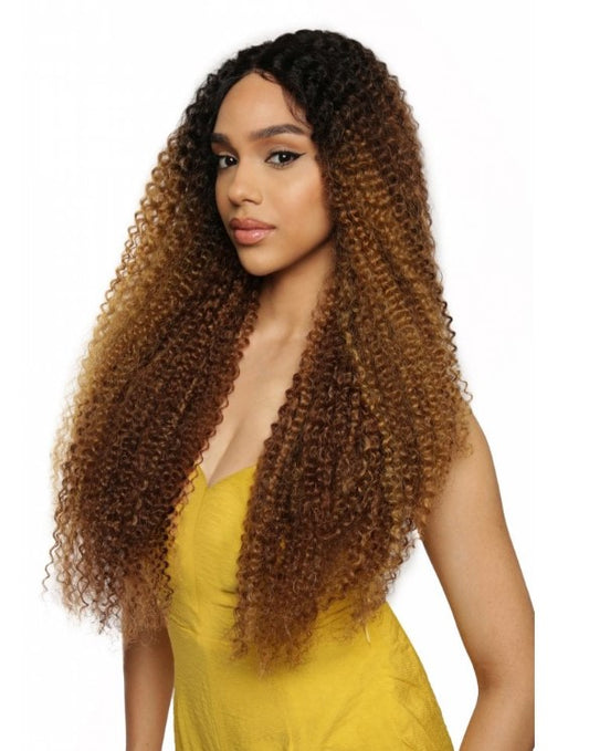 Sleek Human Hair Blend Wig - Heidi