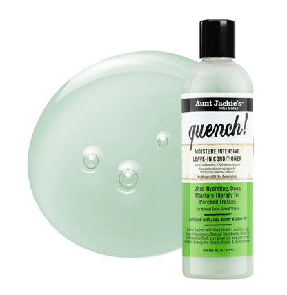 Aunt Jackies Quench Moisture Intensive Leave-In Conditioner - 335ml (12oz)