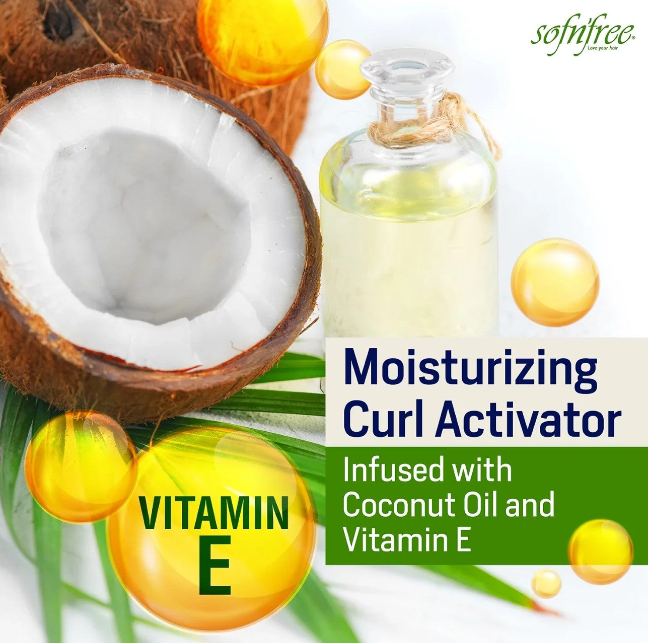 Sofn’free 2 in 1 Curl Activator Lotion and Moisturiser with Vitamin E