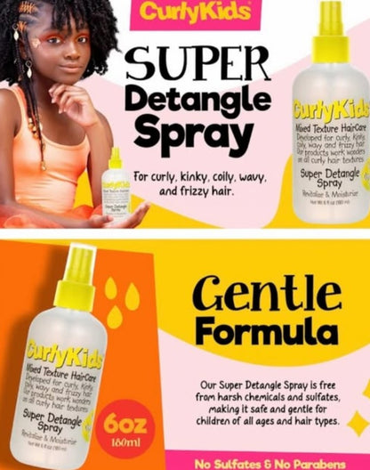 Curly Kids Super Detangling Spray 180ml