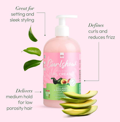 ORS Olive Oil Curlshow Curl Creator Infused with Collagen & Avocado Oil 453g