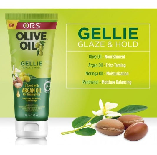 ORS Olive Oil Style & Sculpt Glaze and Hold Gel with Argan Oil 100ml