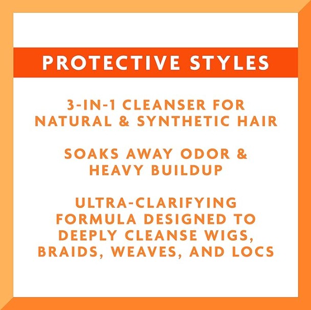 Cantu Protective Styles Hair Bath & Cleanser 296ml