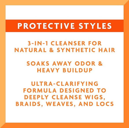 Cantu Protective Styles Hair Bath & Cleanser 296ml