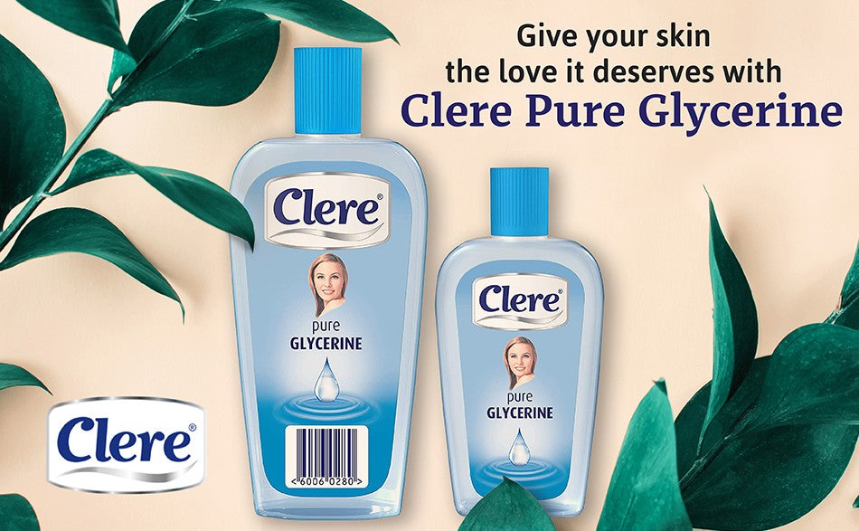 Clere Pure Glycerine – Multipurpose Intense Moisturizer for Skin & Hair 400ml
