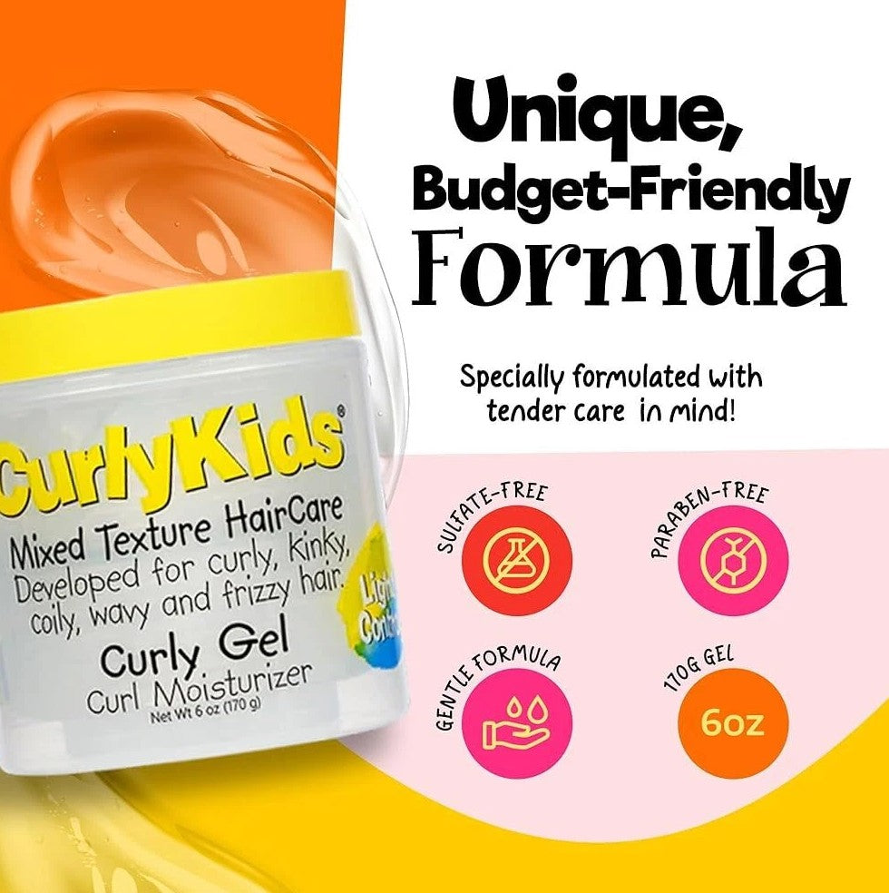 Curly Kids Curly Gel Curl Moisturiser 170g