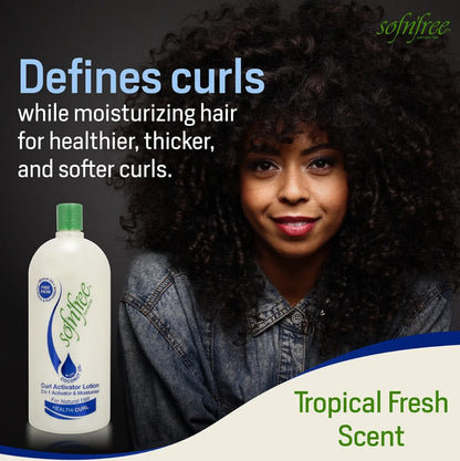 Sofn’free 2 in 1 Curl Activator Lotion and Moisturiser with Vitamin E