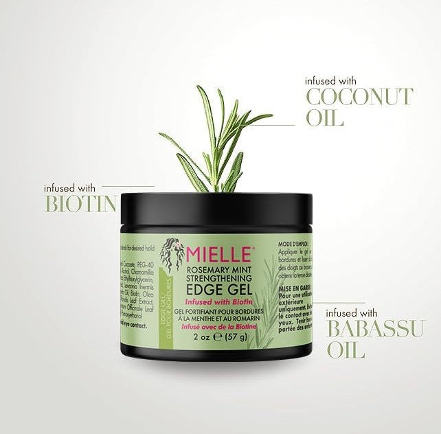 Mielle Rosemary Mint Strengthening Edge Gel 57g