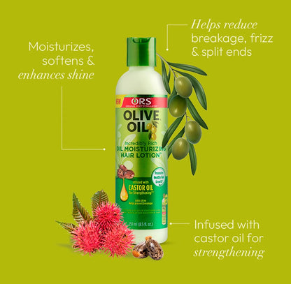 ORS Olive Oil Incredibly Rich Oil Moisturizing Hair Lotion 251ml