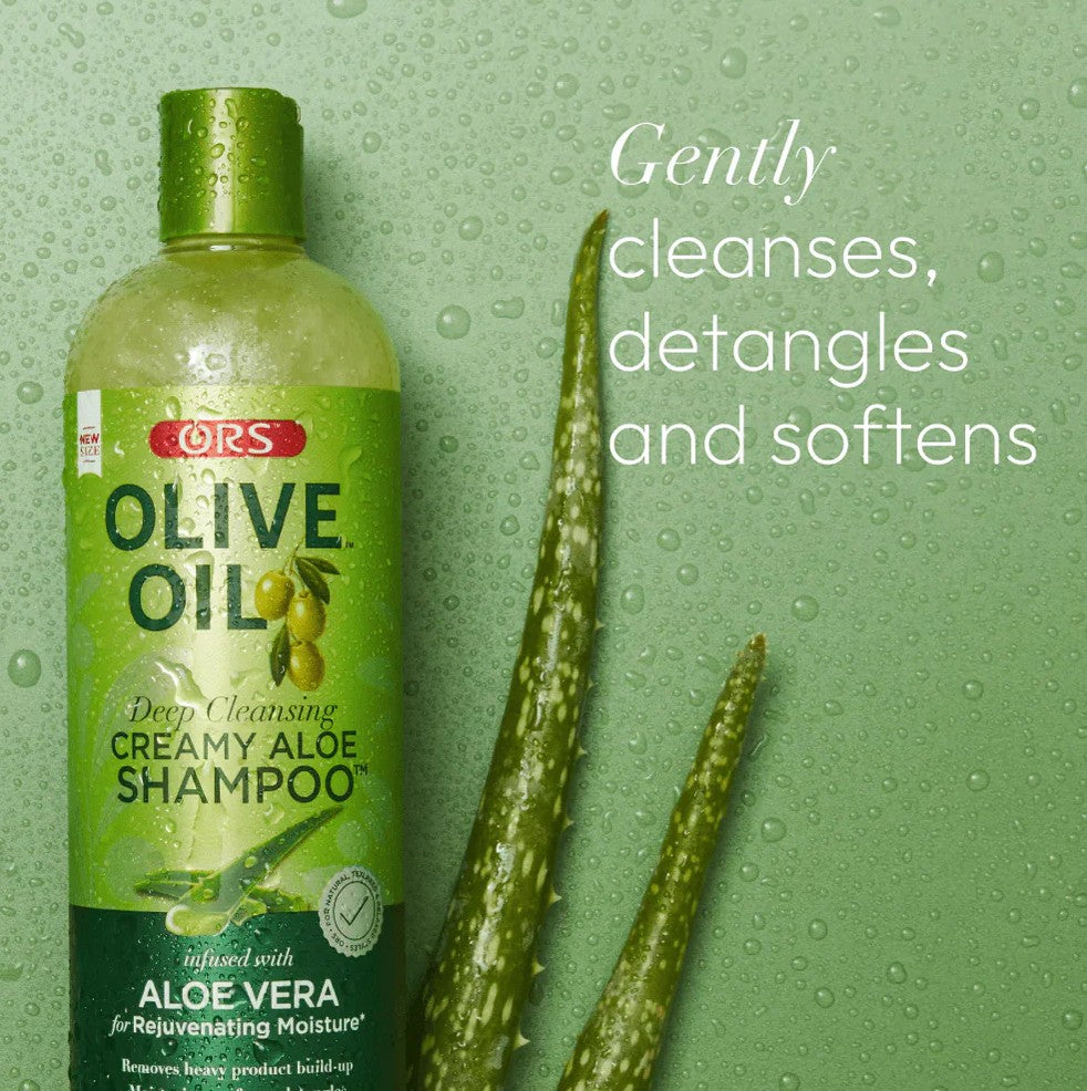 ORS Olive Oil Deep Cleansing Creamy Aloe Shampoo 473ml