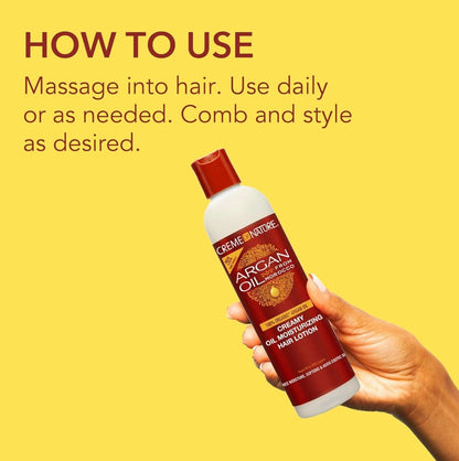 Creme of Nature Argan Oil Creamy Oil Moisturising Hair Lotion 250ml