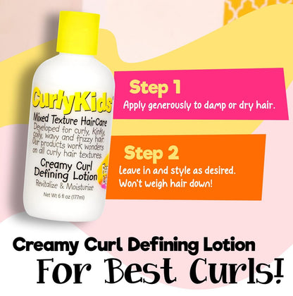 Curly Kids Creamy Curl Defining Lotion - 177ml