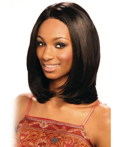 Cherish Synthetic Lace Front Long Bob Hair Wig - Joline