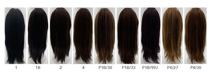 Sleek Human Hair Wig - Lana 18inch