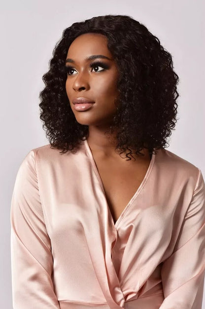 Sleek Leah 100% Pure Virgin Gold Human Hair Wig