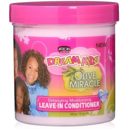 African Pride Dream Kids Olive Miracle Detangling Leave In Conditioner 425g