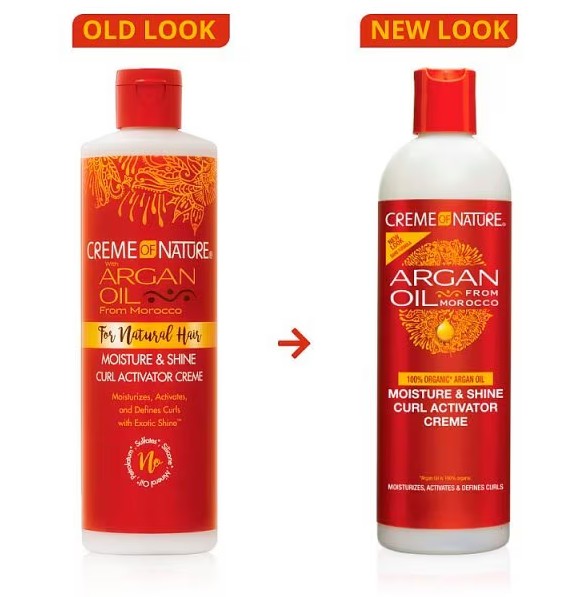 Creme of Nature Argan Oil Moisture & Shine Curl Activator Creme 355ml