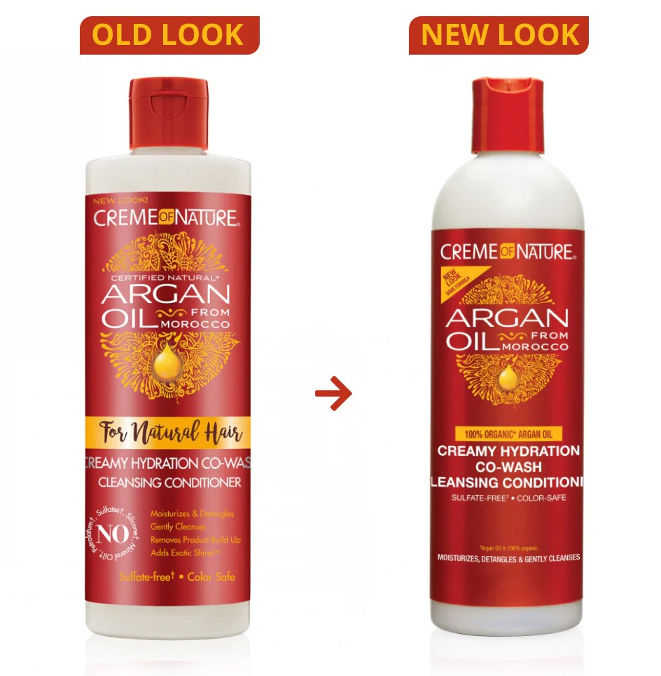 Creme of Nature Argan Oil Creamy Hydration Co-Wash Cleansing Conditioner 354ml