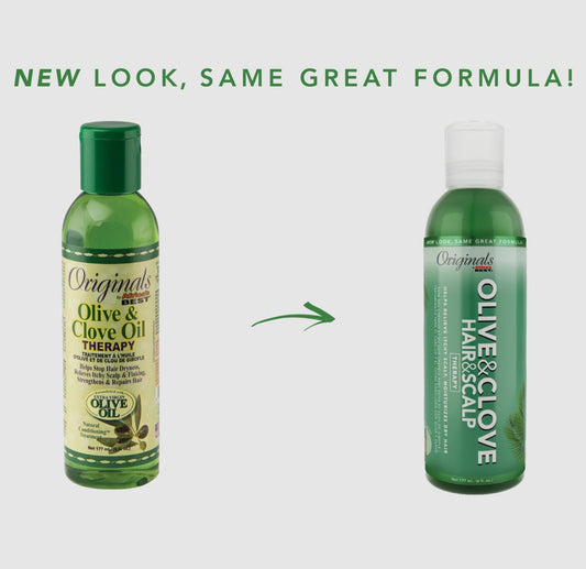 Originals by Africa's Best Olive & Clove Hair & Scalp Oil Therapy 177ml