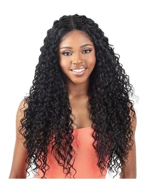 Obsession Synthetic Freedom Parting Lace Curly Hair Wig - Normani