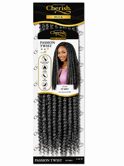 CHERISH CROCHET BRAID CURLY PRE LOOPED HAIR EXTENSION - PASSION TWIST 24''