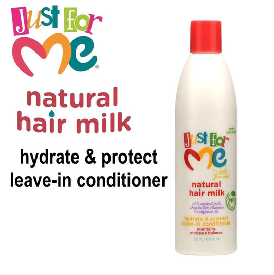 Just For Me Hair Milk Hydrate & Protect Leave-In Conditioner 295ml